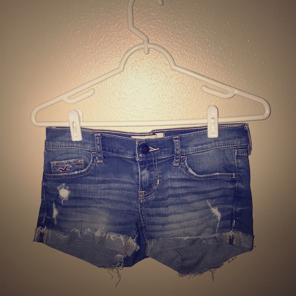 Hollister jean shorts